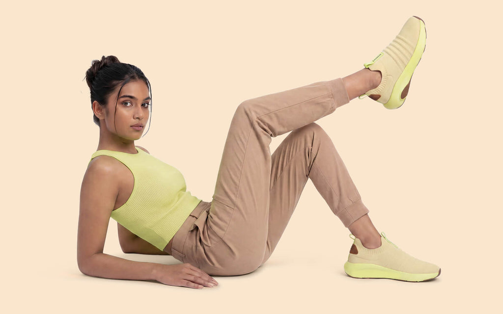 Begin Walk Breeze for Women : Custard Lime