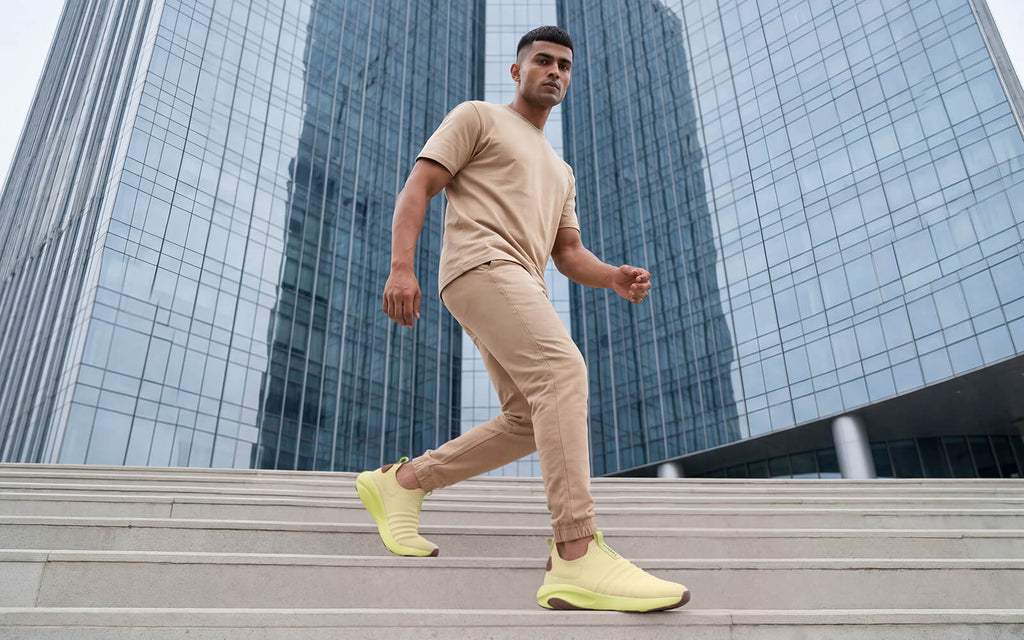 Begin Walk Breeze For Men : Custard Lime