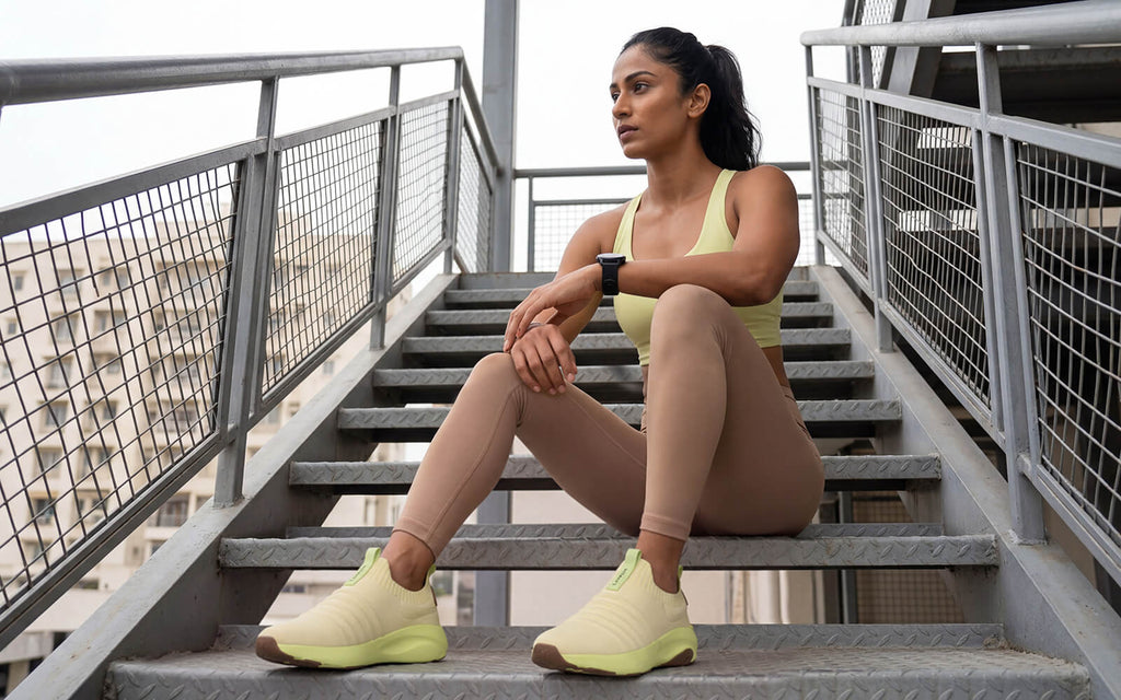 Begin Walk Breeze for Women : Custard Lime