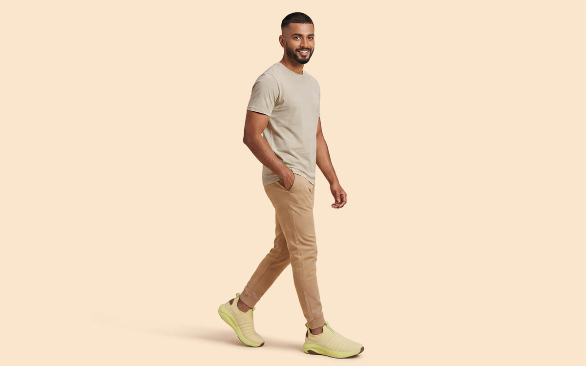 Begin Walk Breeze For Men : Custard Lime