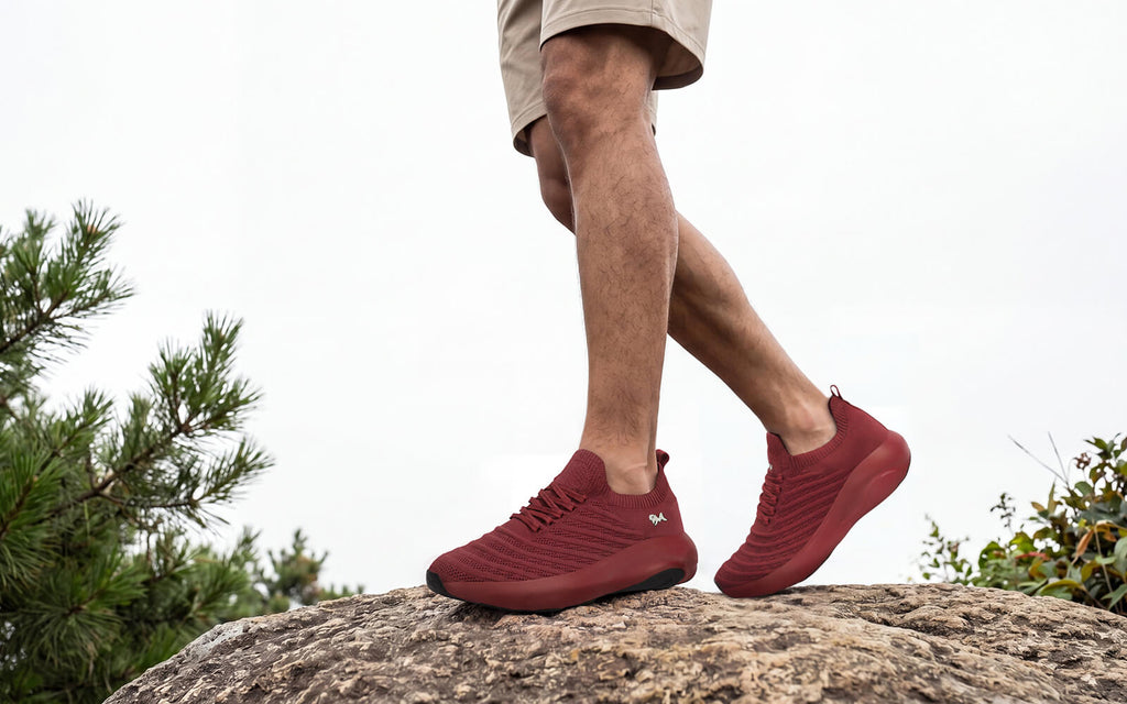 Begin Walk Glide For Men : Maroon