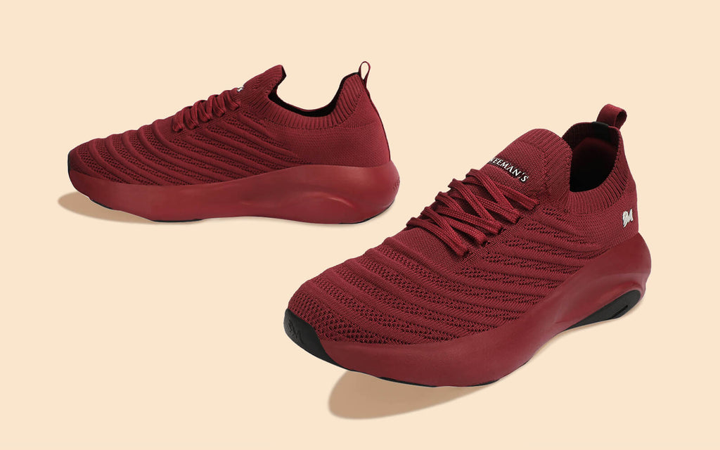 Begin Walk Glide For Men : Maroon
