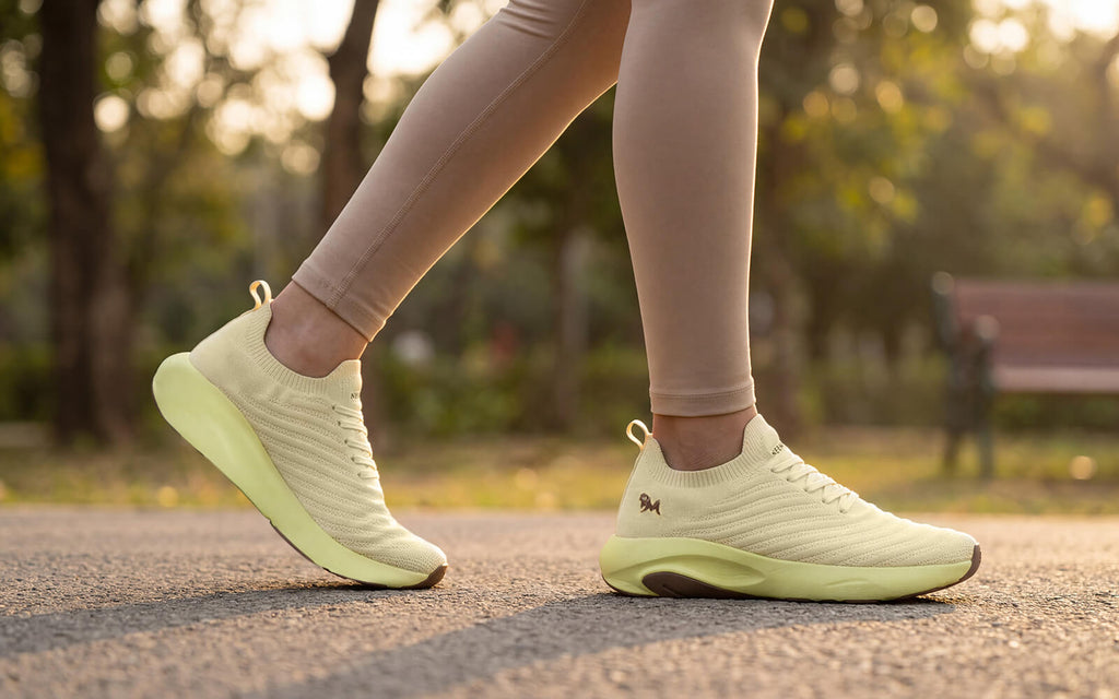 Begin Walk Glide For Women : Custard  Lime