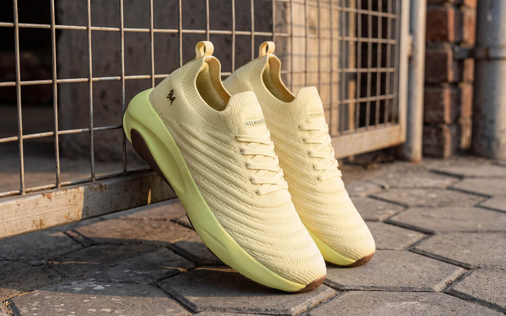 Begin Walk Glide For Women : Custard  Lime
