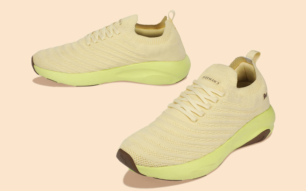 Begin Walk Glide For Women : Custard  Lime