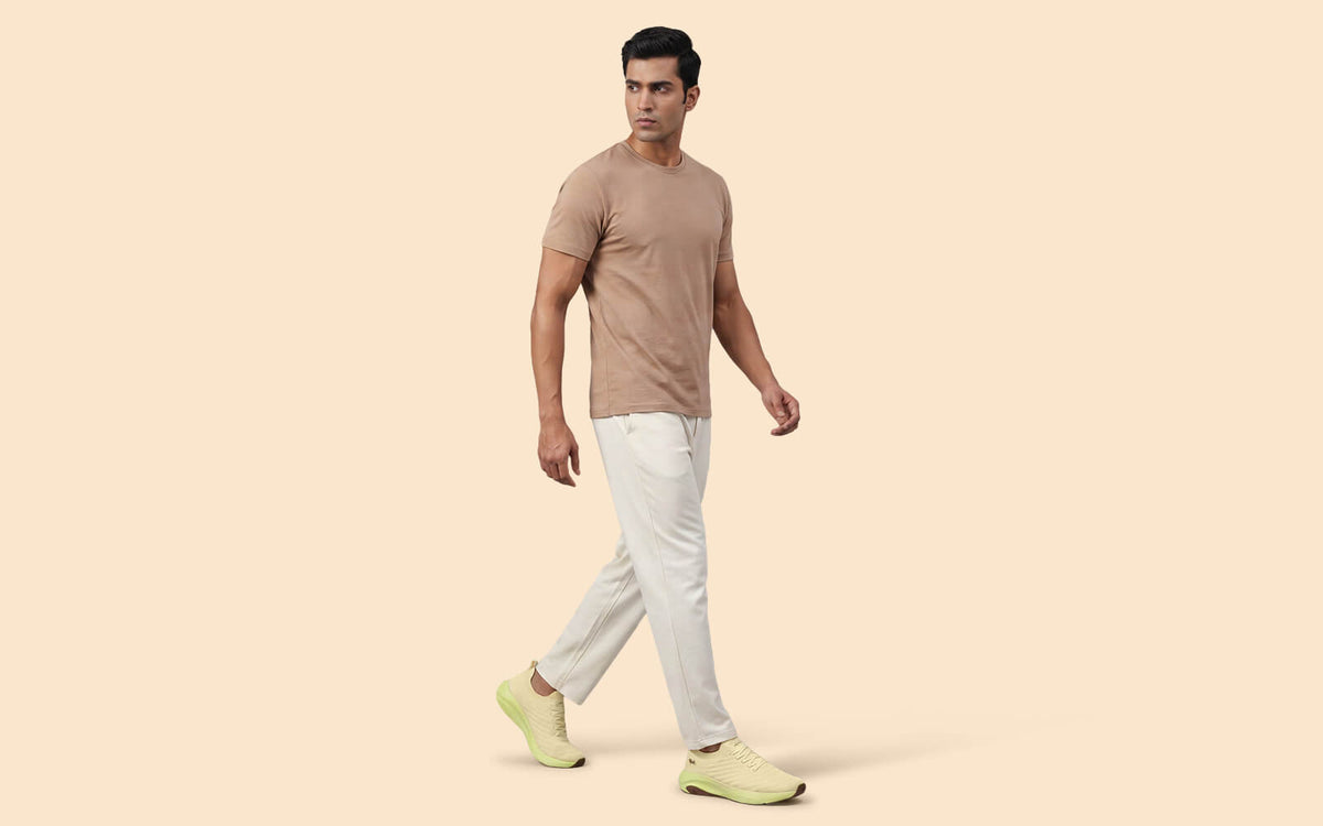 Begin Walk Glide For Men : Custard  Lime
