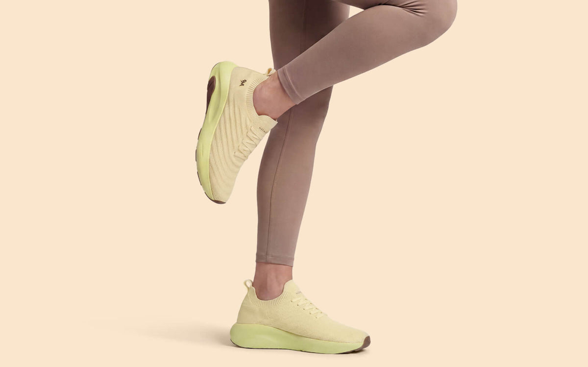 Begin Walk Glide For Women : Custard  Lime
