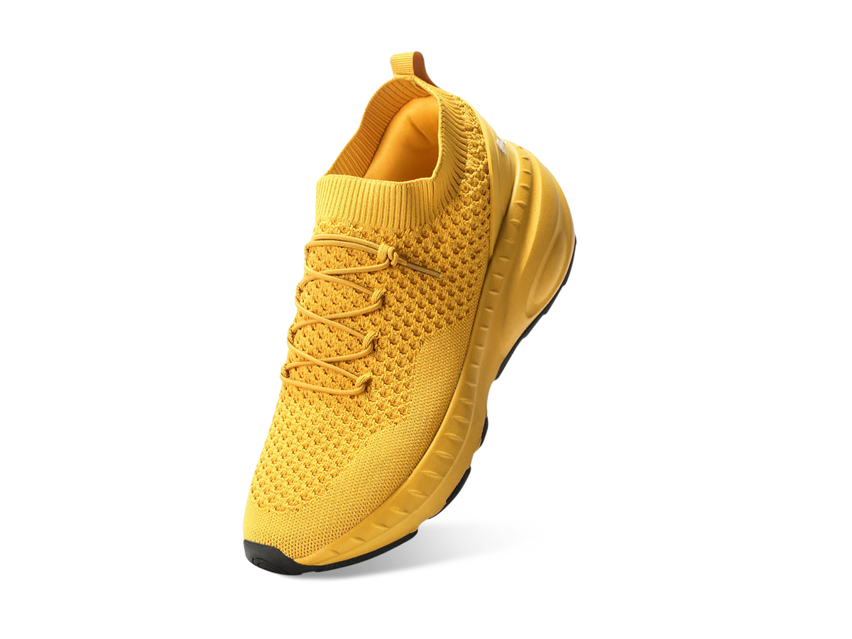 Begin Walk Soothe Lace Ups for Women : Yellow