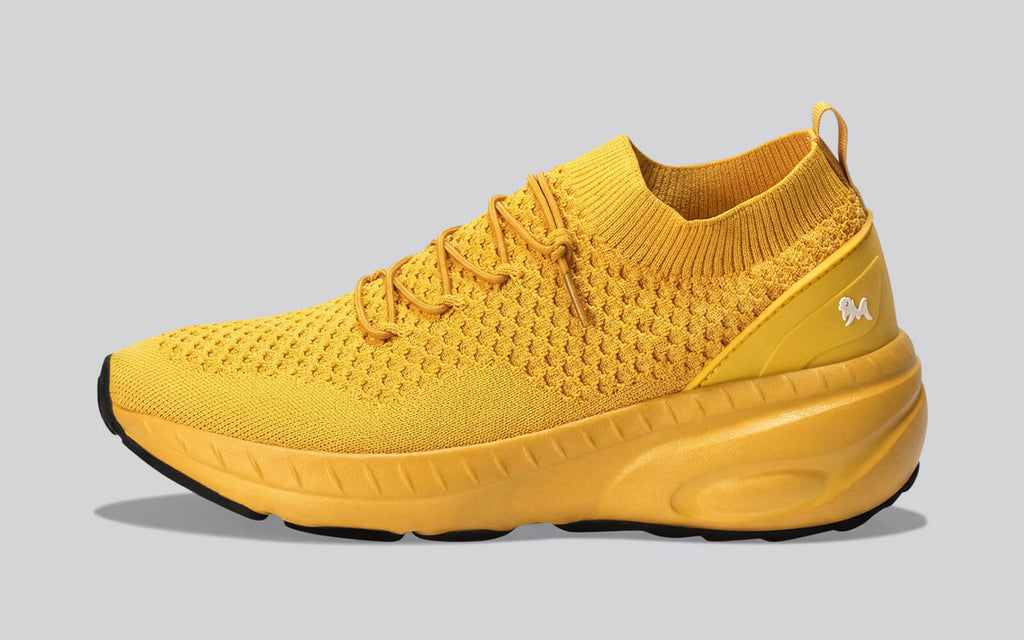 Begin Walk Soothe Lace Ups for Women : Yellow
