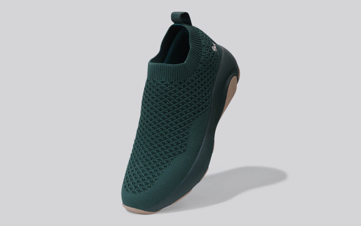 Begin Walk Soothe Slip Ons for Men : Green