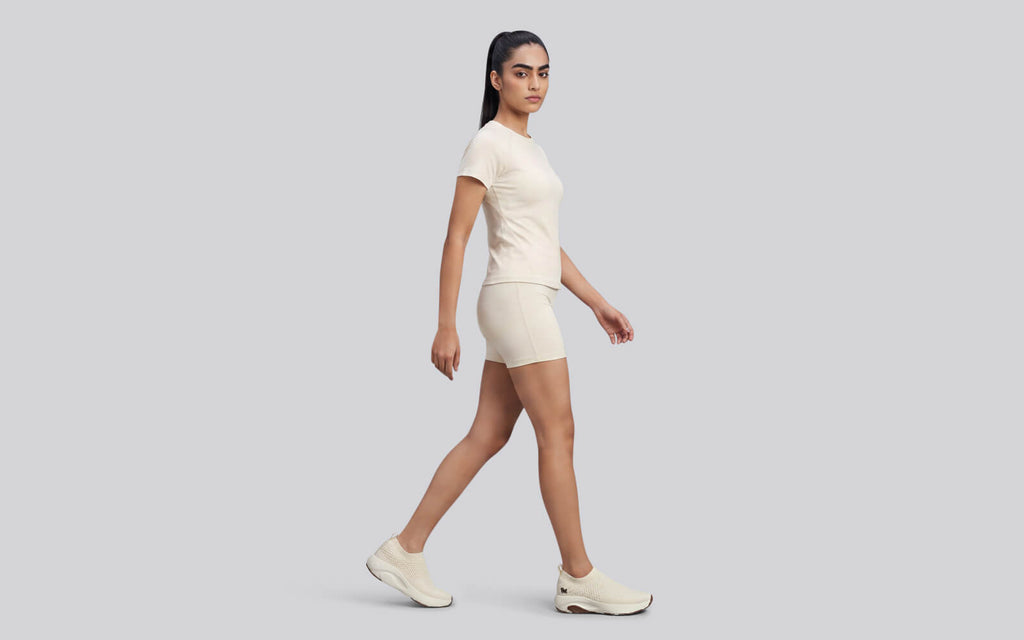 Begin Walk Soothe Slip Ons for Women : Ivory