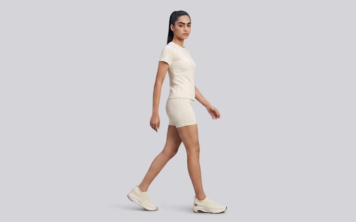 Begin Walk Soothe Slip Ons for Women : Ivory