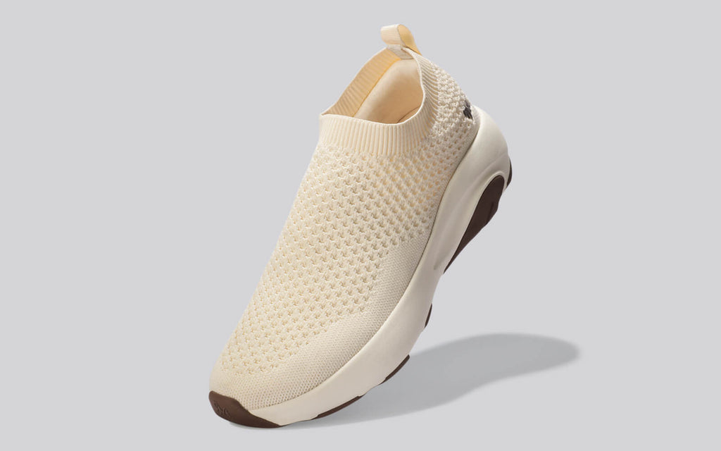 Begin Walk Soothe Slip Ons for Men : Ivory