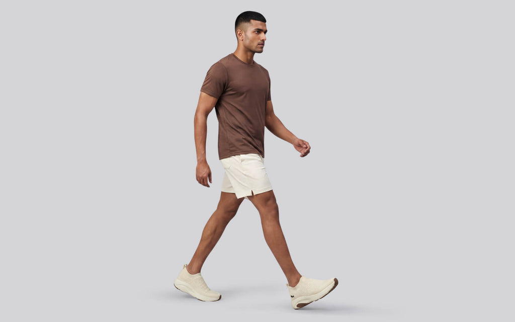 Begin Walk Soothe Slip Ons for Men : Ivory