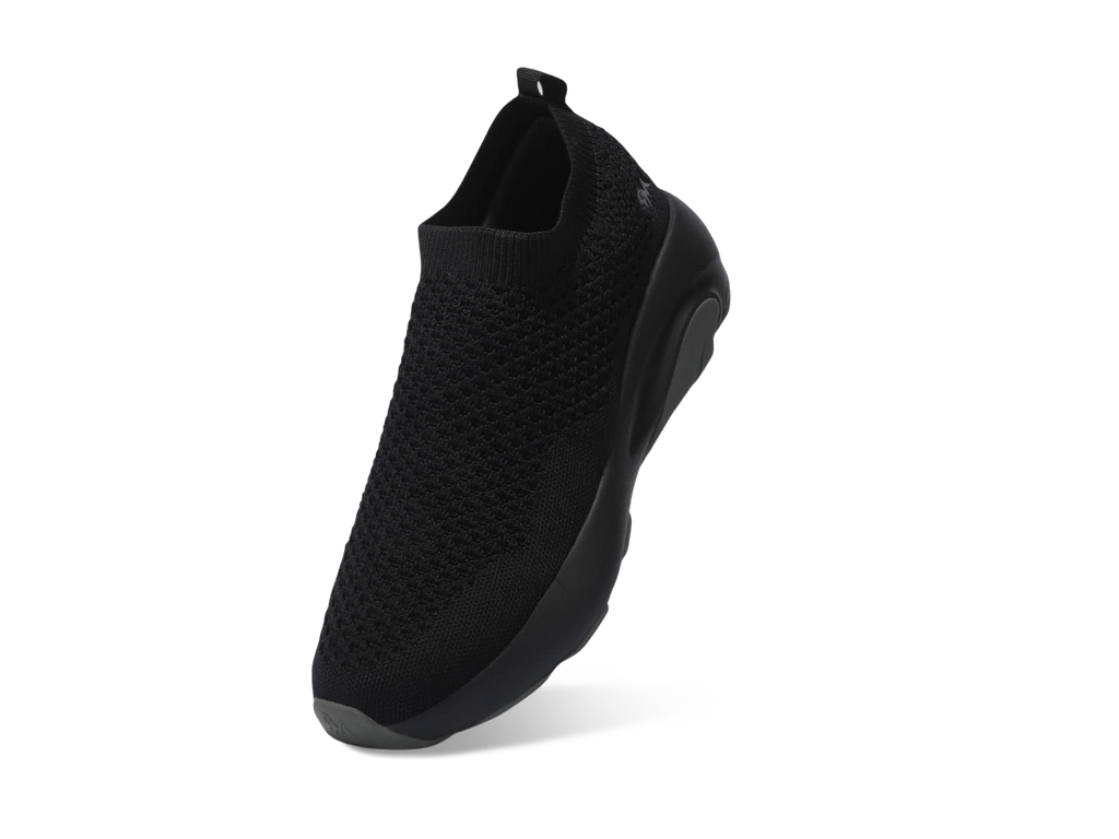 Begin Walk Soothe Slip Ons for Women : Black