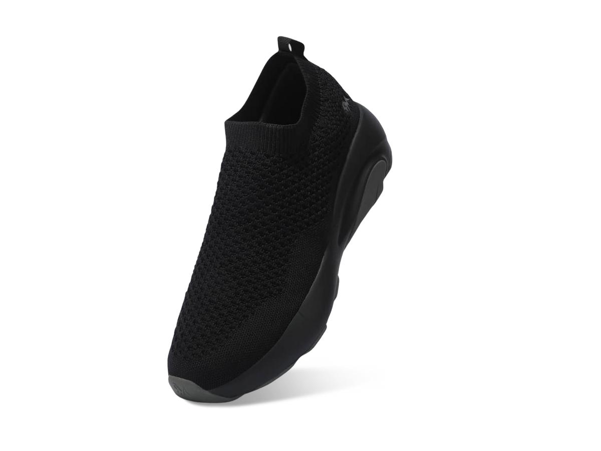 Begin Walk Soothe Slip Ons for Women : Black