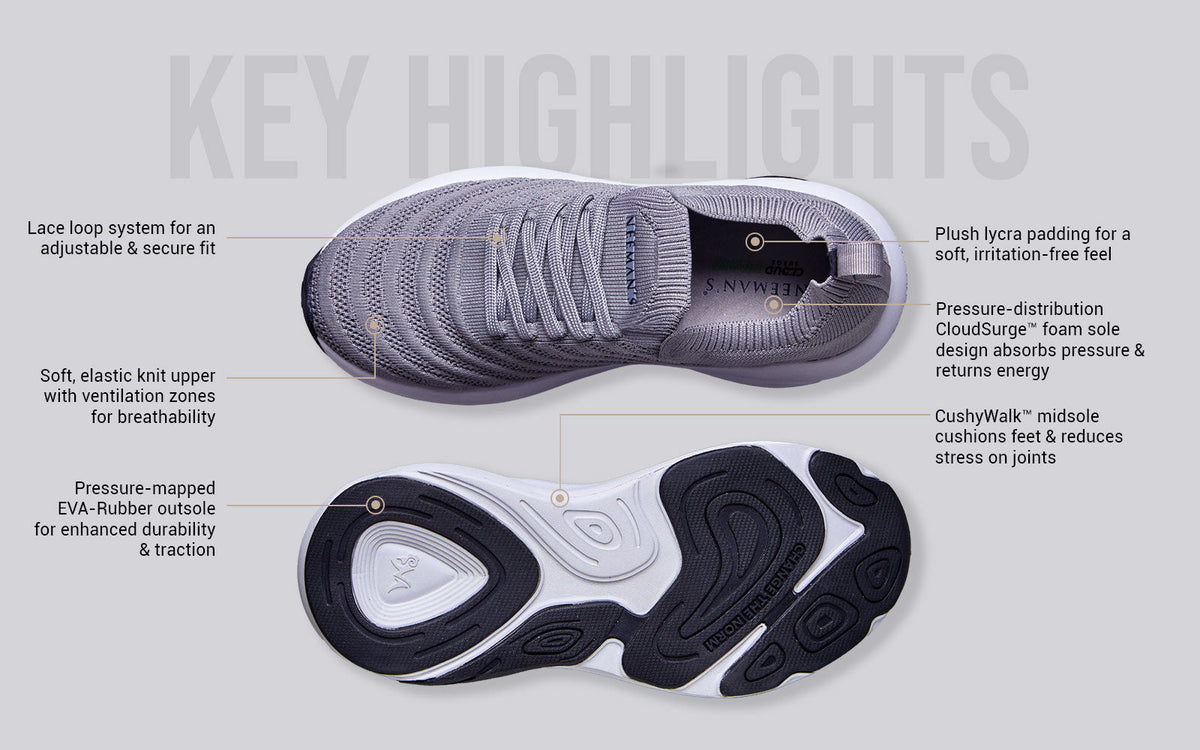 Begin Walk Glide For Men  : Grey