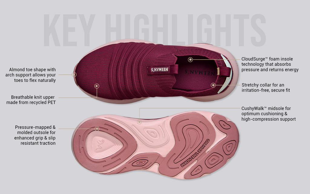 Begin Walk Breeze for Women : Berry