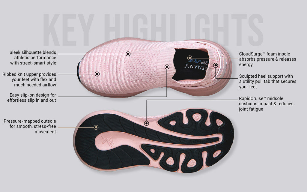 Begin Walk Trek for Women : Pink