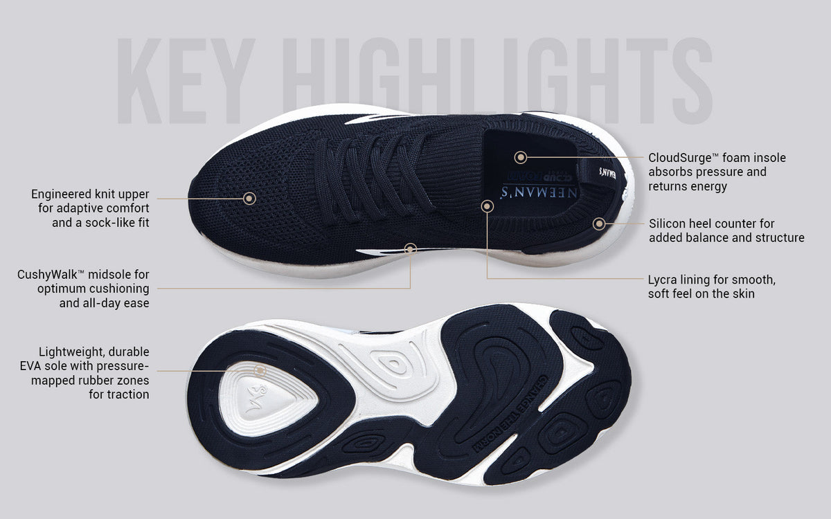 Begin Walk Lite For Women : Black