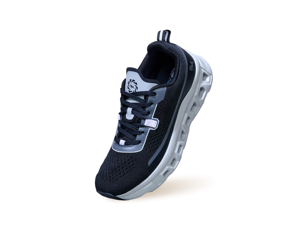 Hexa Glide Sneakers for Men : Black