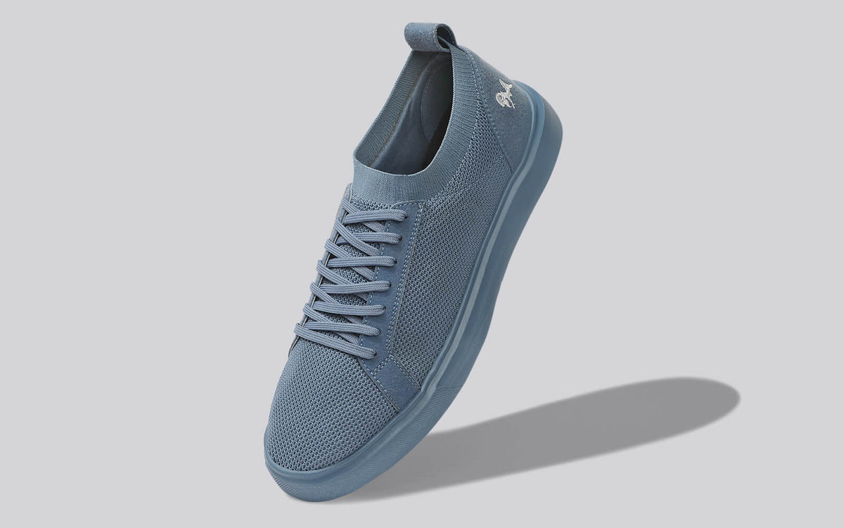 Classic Knit Neutrals For Men : Blue