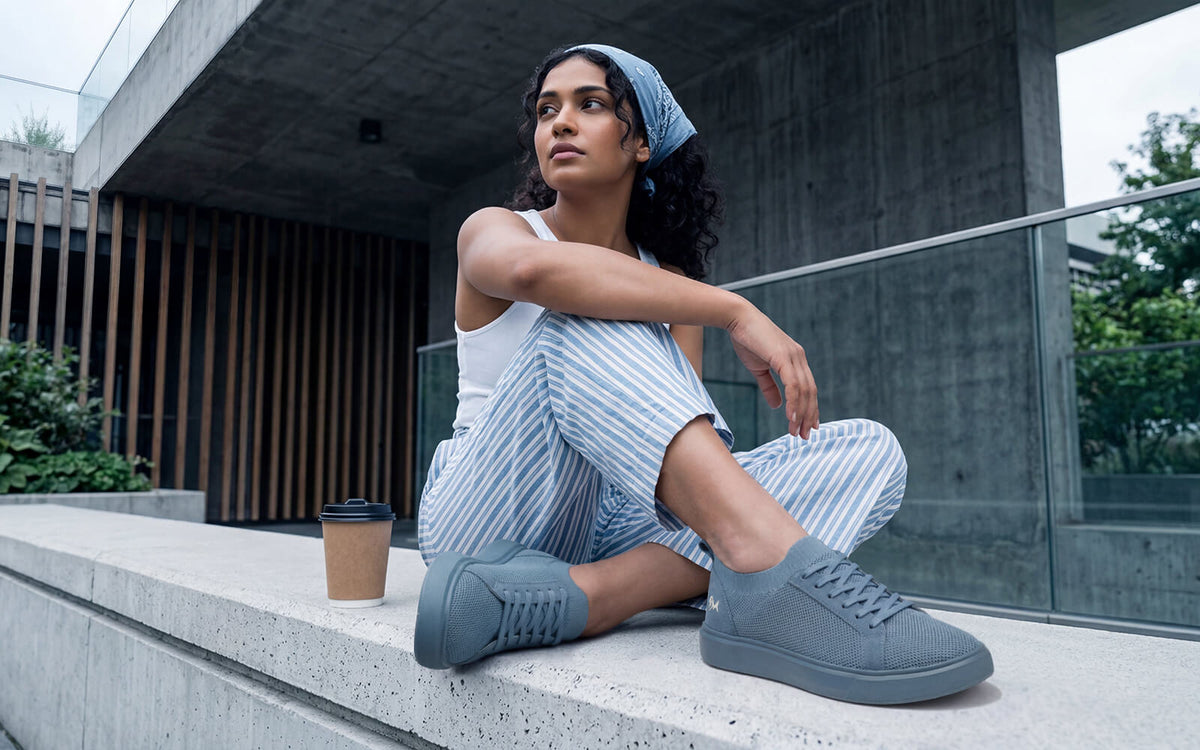 Classic Knit Neutrals For Women : Blue