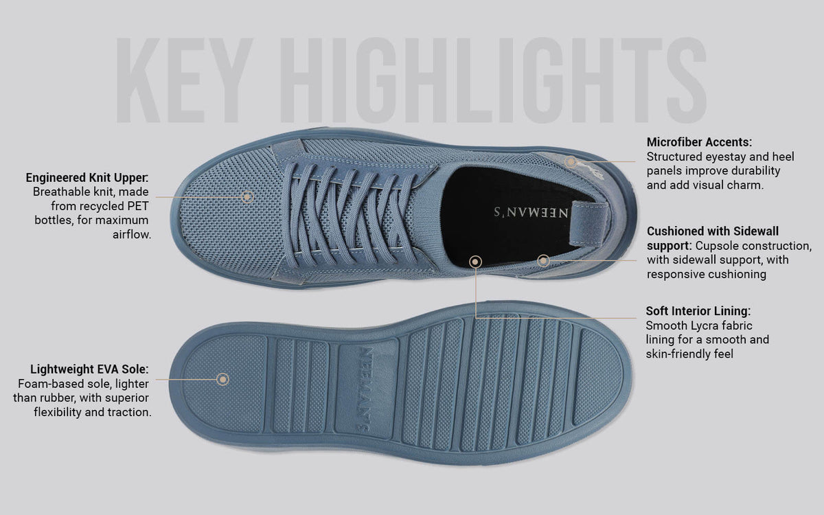 Classic Knit Neutrals For Women : Blue
