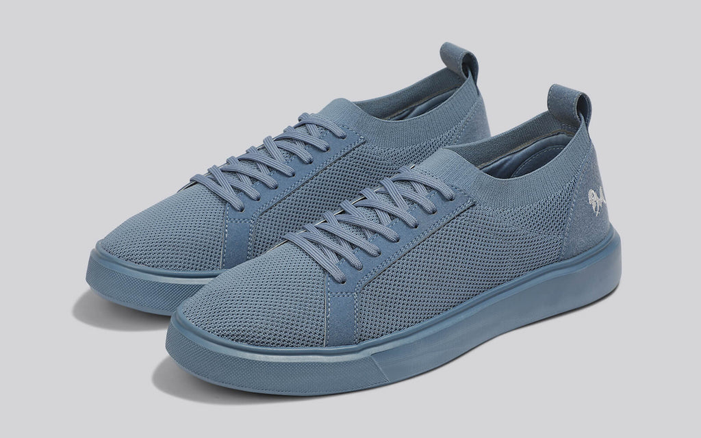 Classic Knit Neutrals For Men : Blue