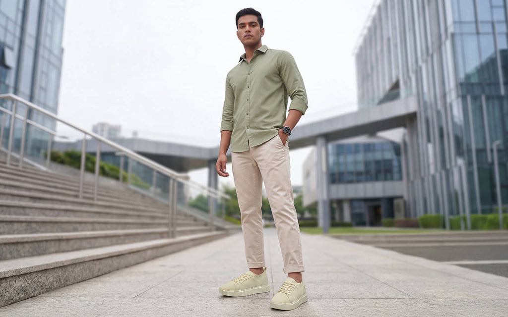 Classic Knit Neutrals For Men : Ivory
