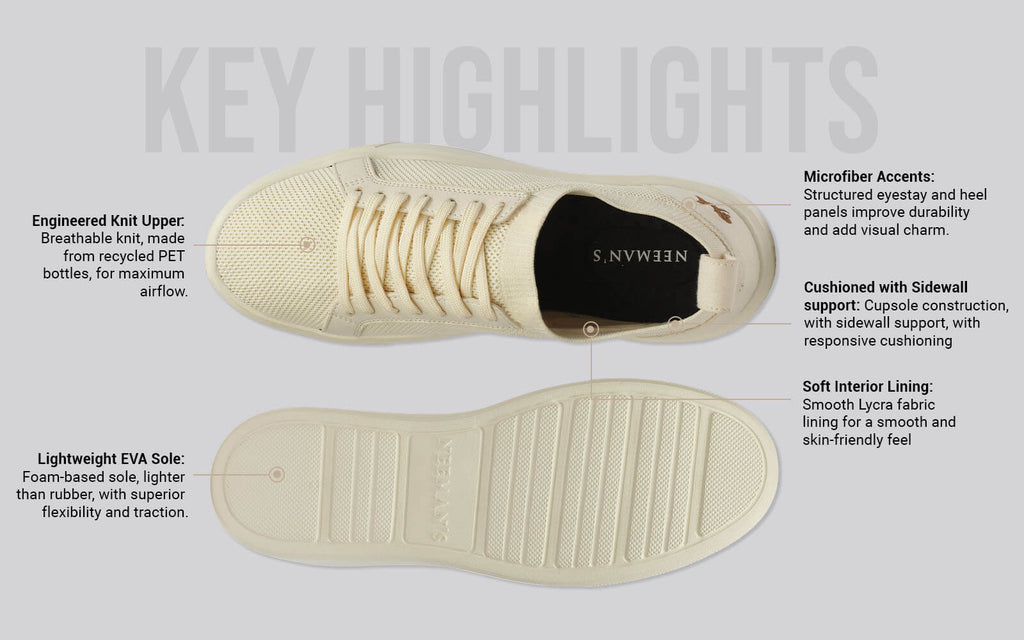 Classic Knit Neutrals For Men : Ivory
