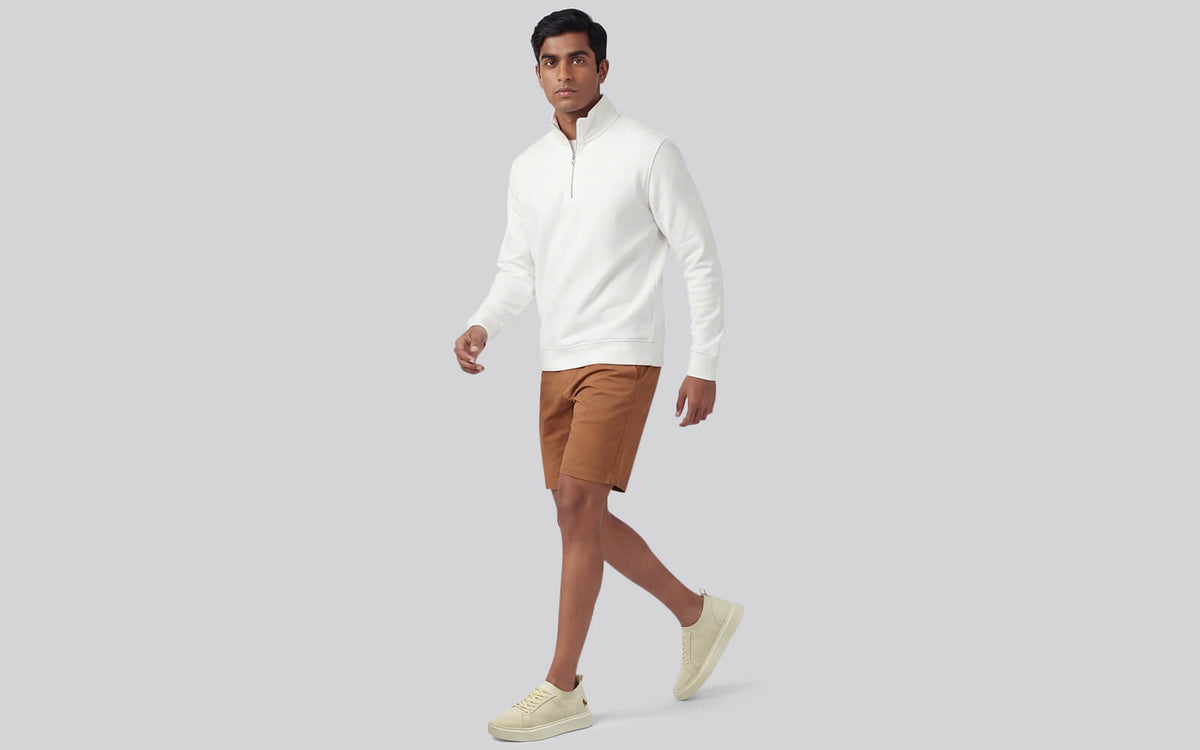 Classic Knit Neutrals For Men : Ivory