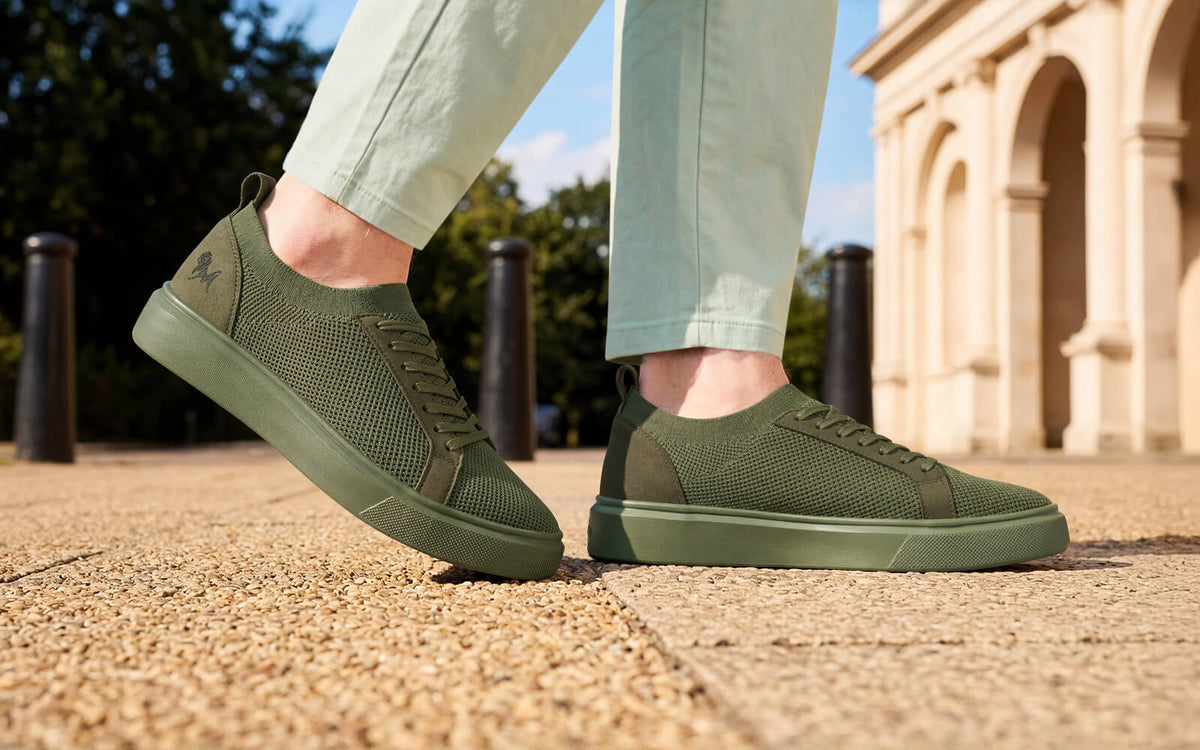Classic Knit Neutrals For Men : Olive