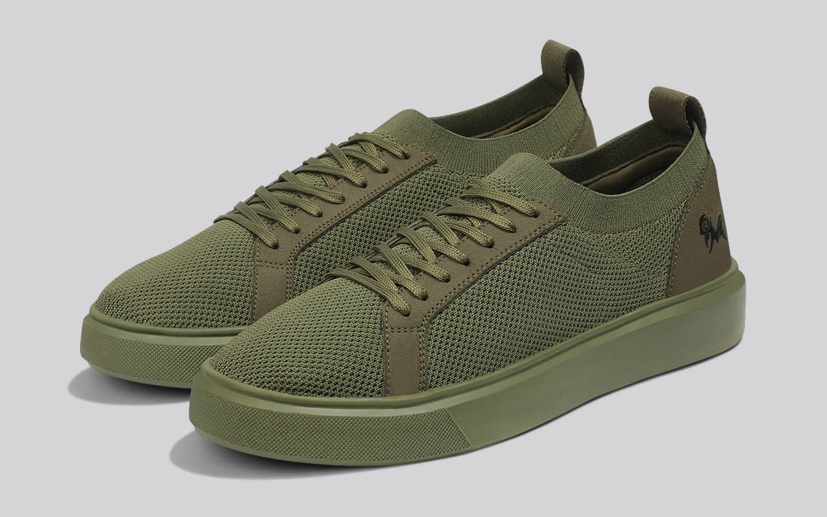 Classic Knit Neutrals For Men : Olive