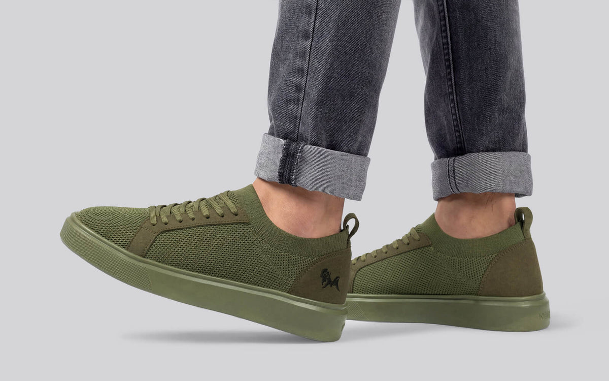 Classic Knit Neutrals For Men : Olive