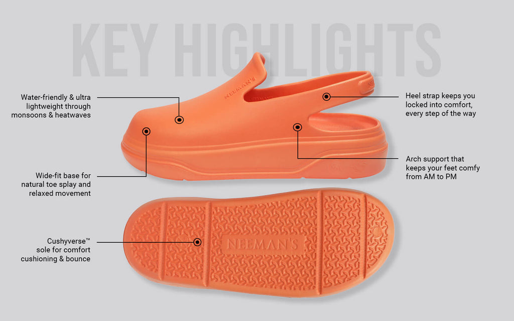 Cushers Clogs For Men : Firecracker