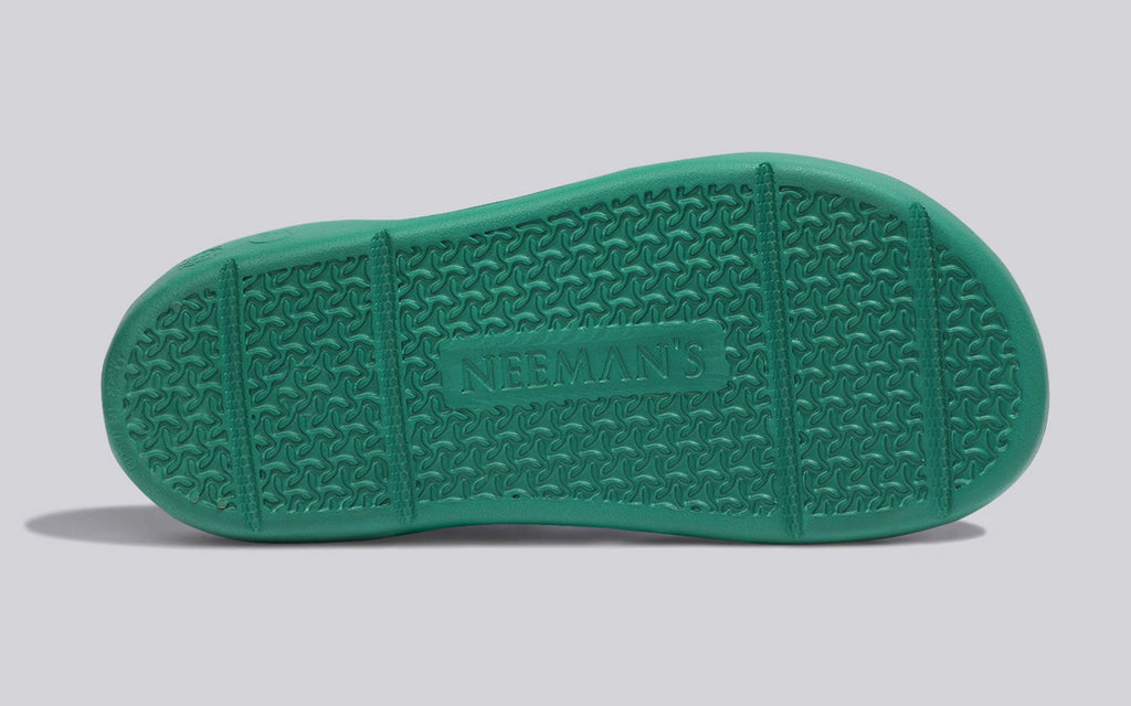 Cushers Slides For Men : Pepper Green
