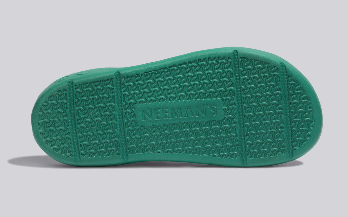 Cushers Slides For Women : Pepper Green