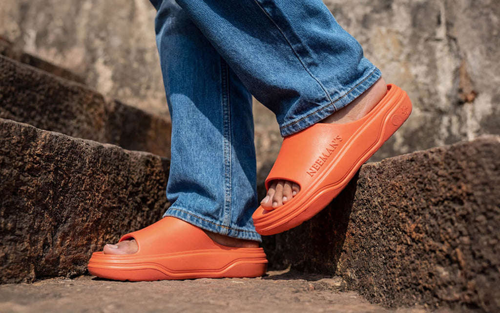 Cushers Slides For Women : Firecracker
