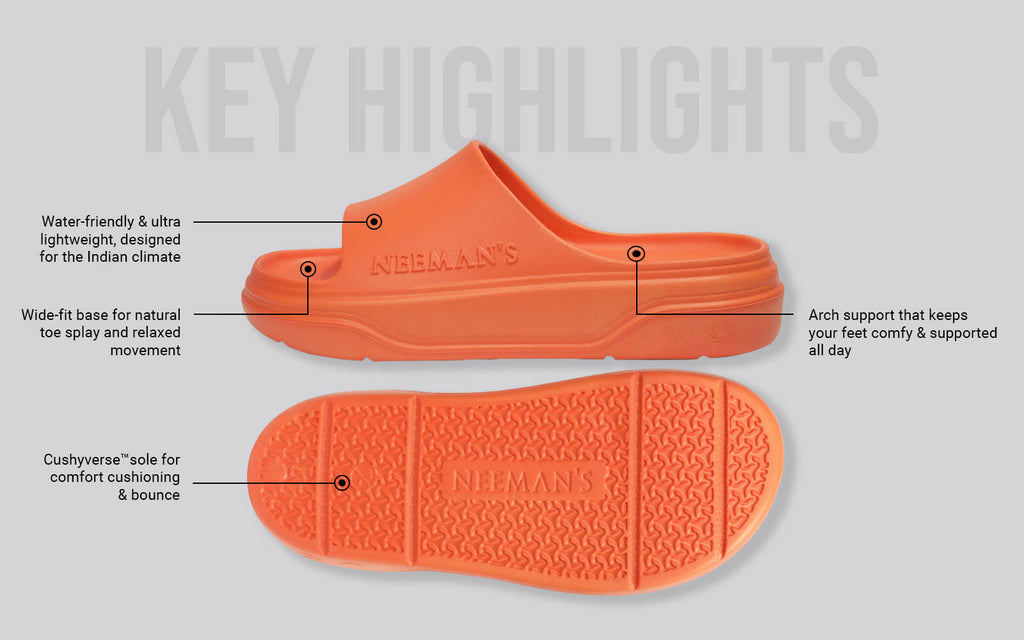 Cushers Slides For Women : Firecracker