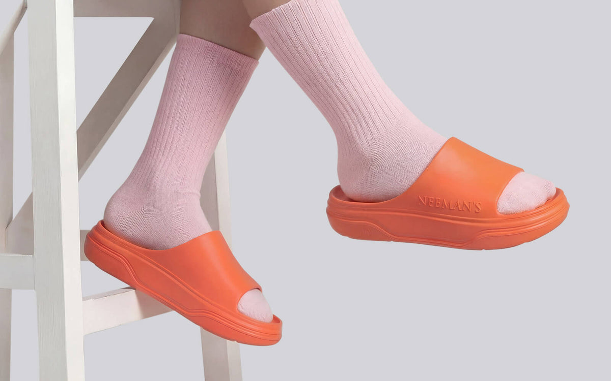 Cushers Slides For Women : Firecracker