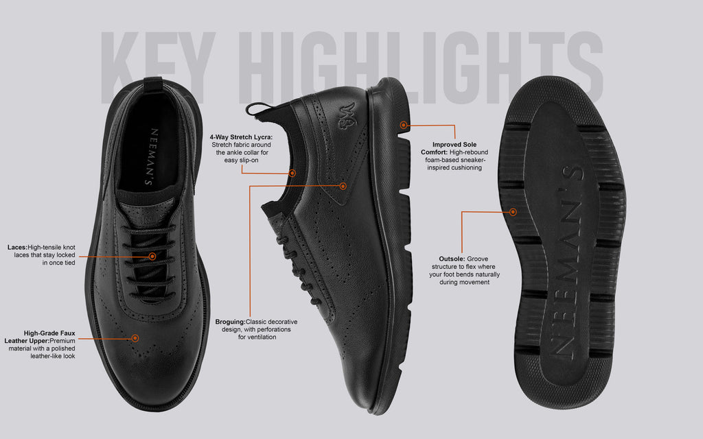 Crossover Brogues 2.0  : Black
