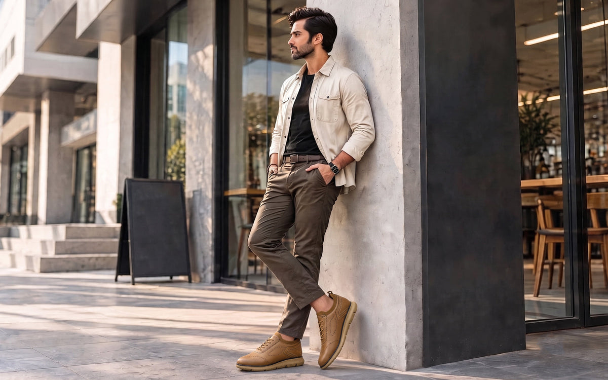 Crossover Brogues 2.0  : Tan