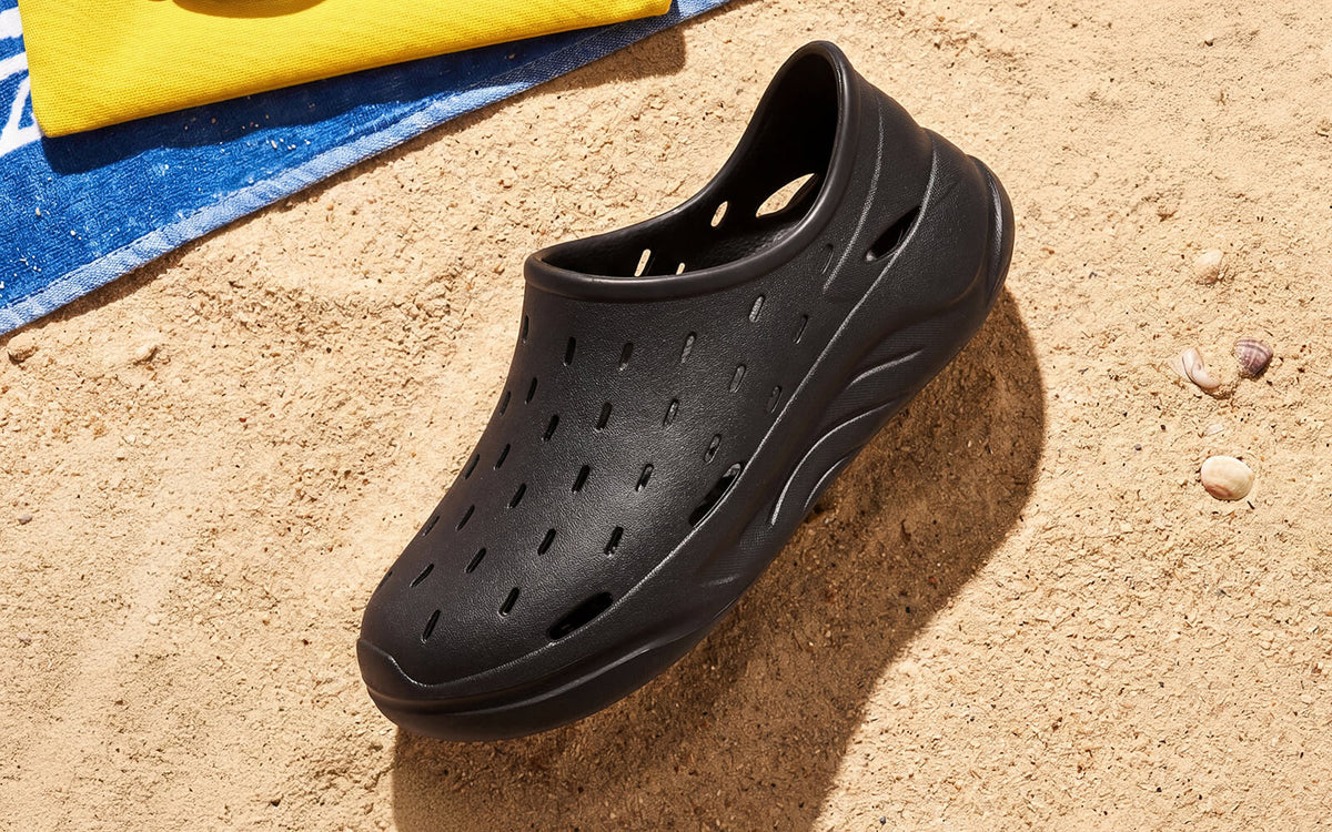 Cushers Rainscape Clogs For Men : Black