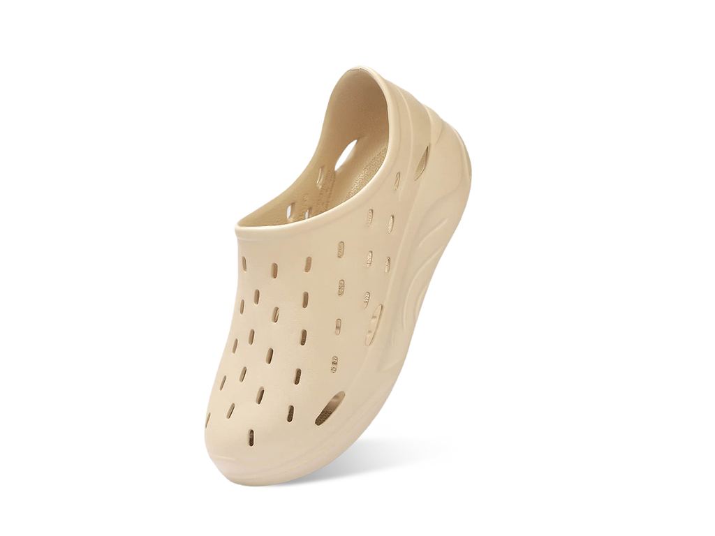 Cushers Rainscape Clogs For Men : Ecru