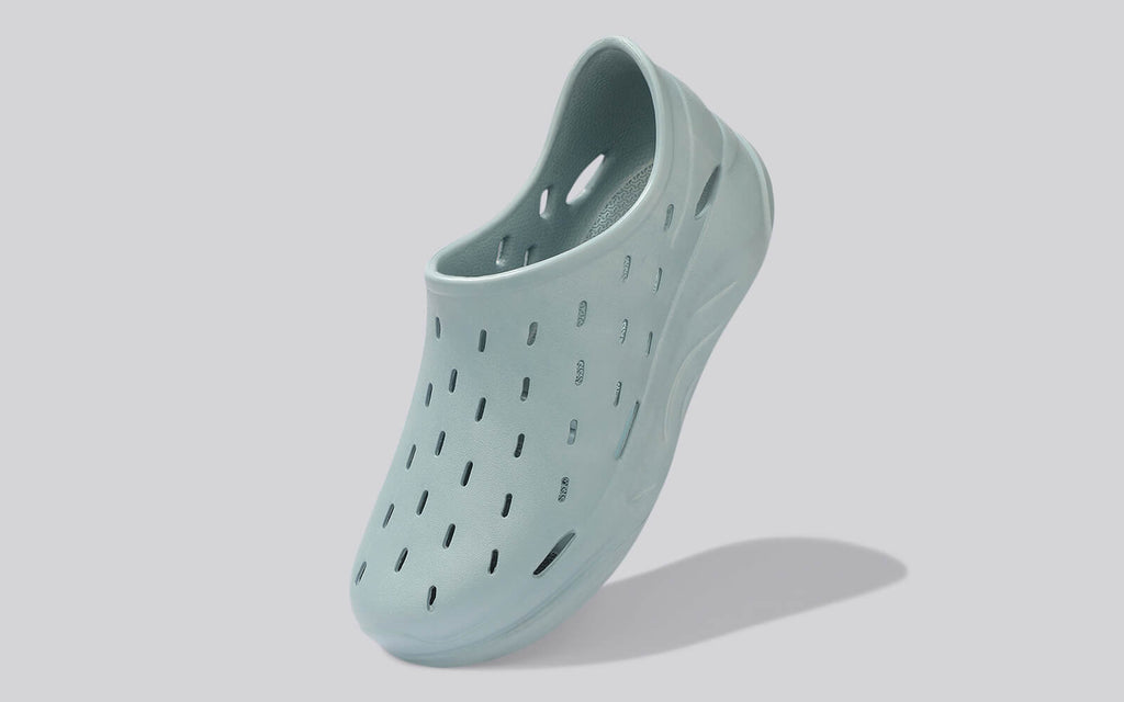 Cushers Rainscape Clogs For Men : Blue
