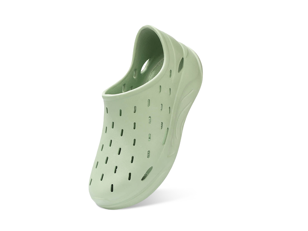 Cushers Rainscape Clogs For Men : Green
