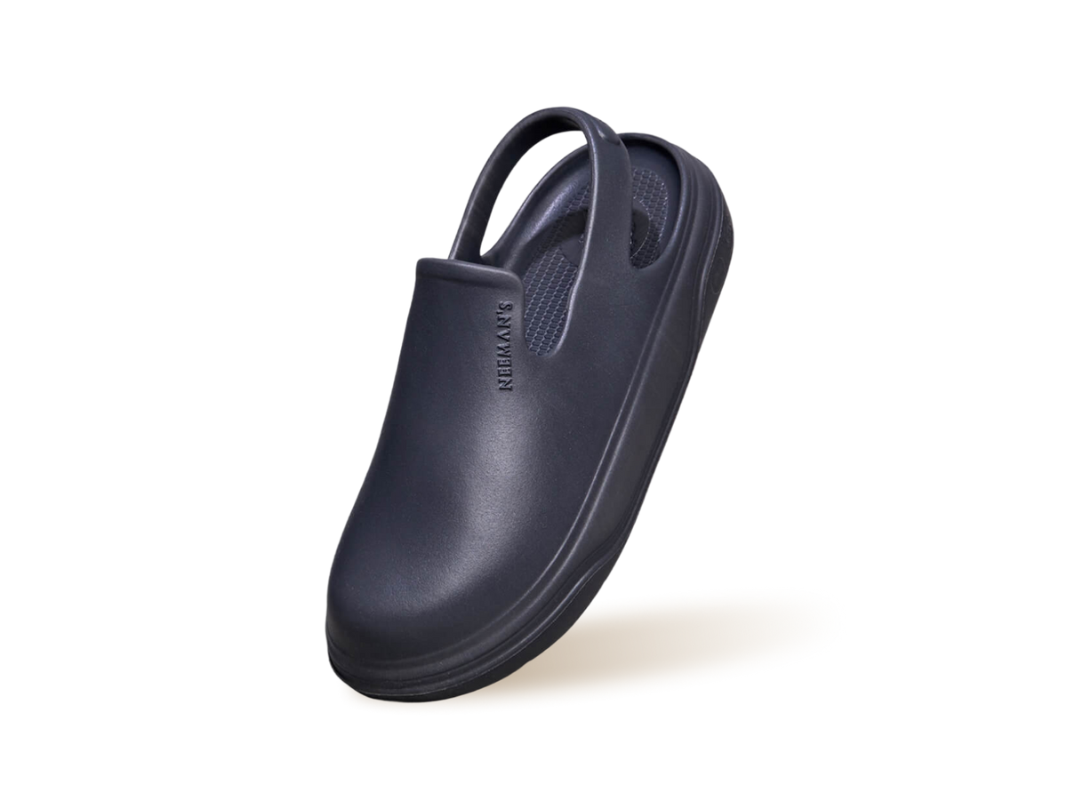 Cushers Clogs For Men : Dark Grey