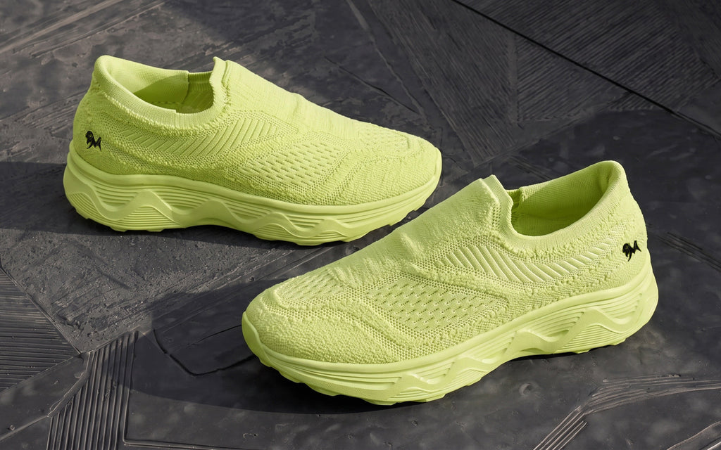 Easy Glide Slip Ons for Men : Lime