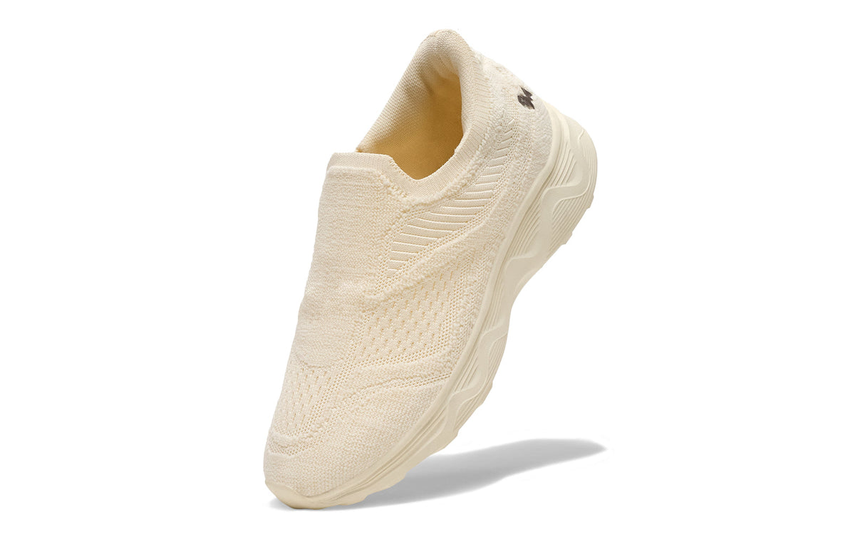 Easy Glide Slip Ons for Men : Ivory